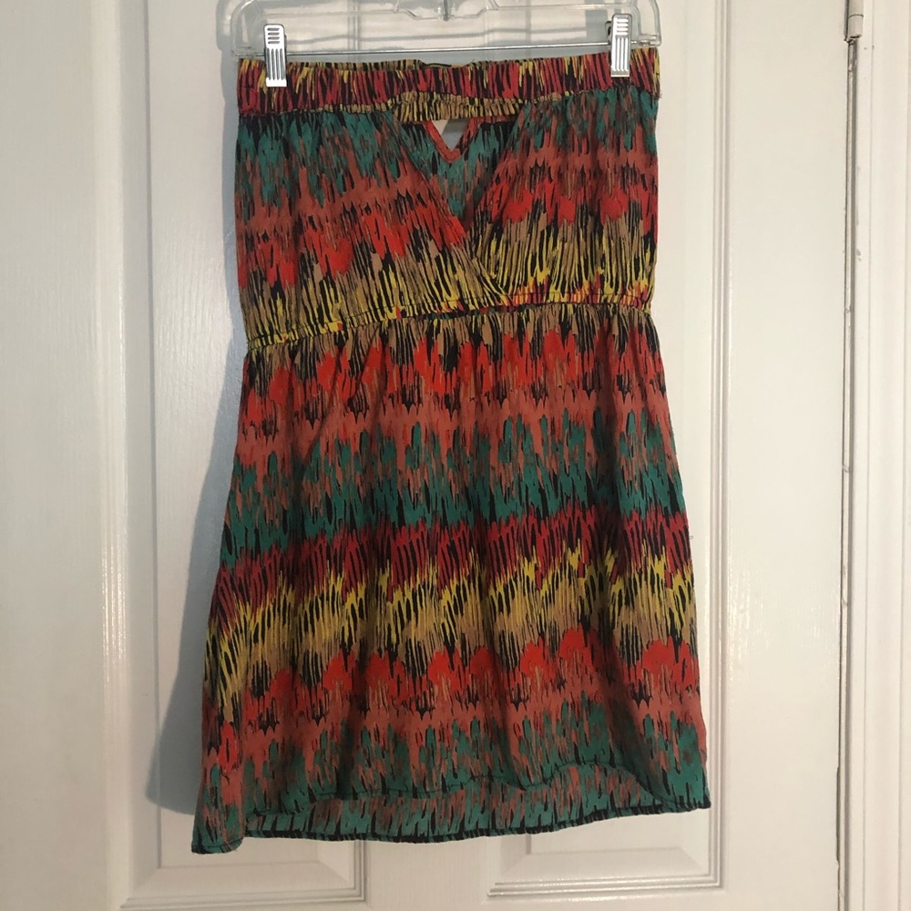 Angie sundress GUC strapless size large